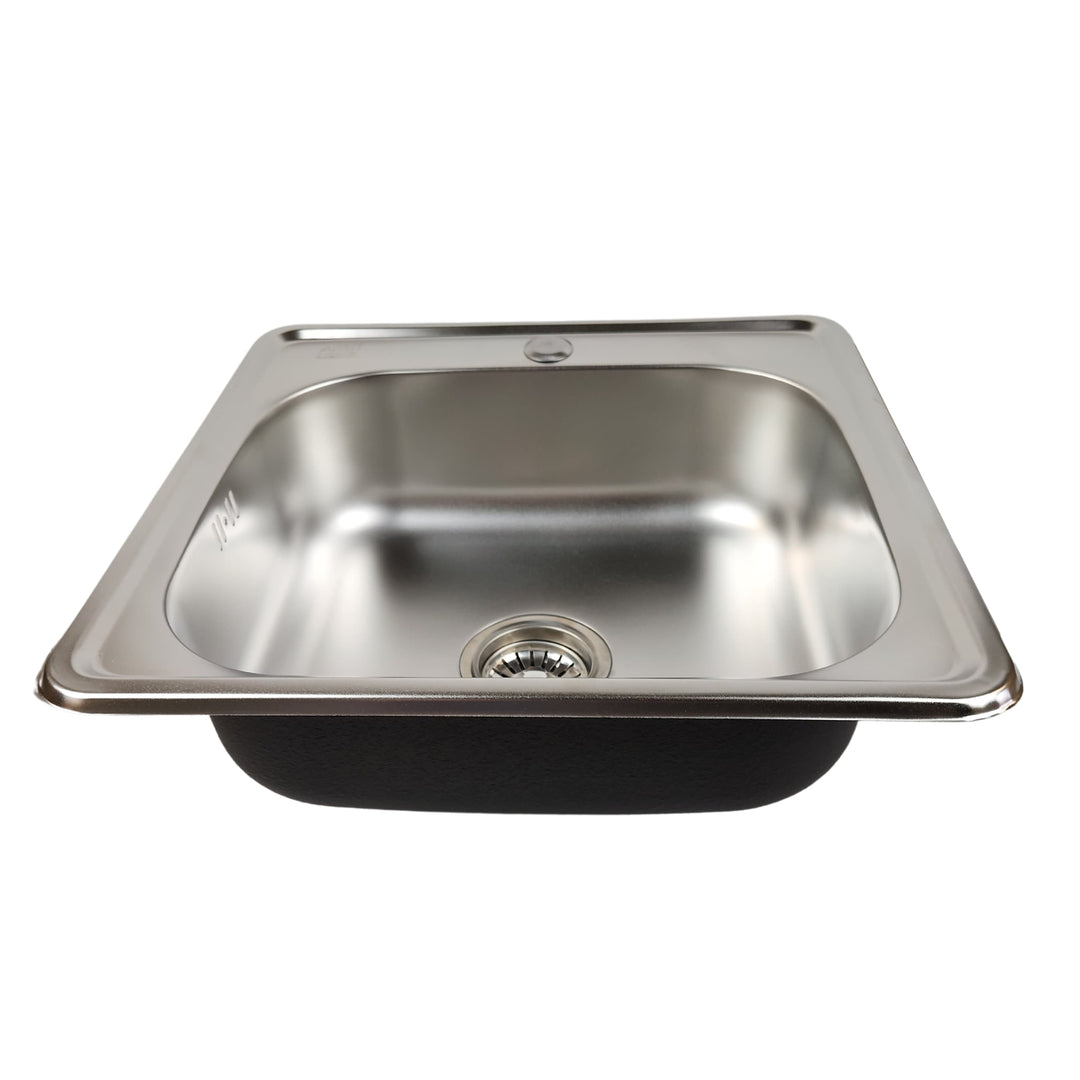 Lisslune | Stainless Steel Sink Satin 48x48x16 cm
