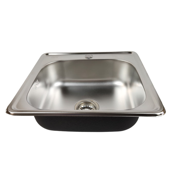 Lisslune | Stainless Steel Sink Satin 48x48x16 cm