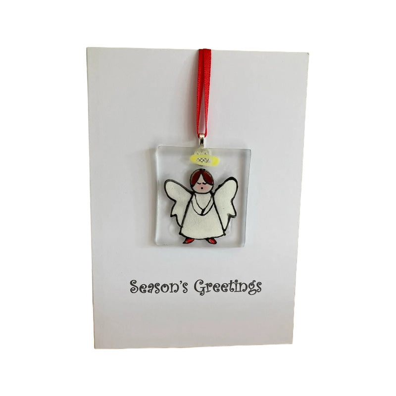 Lisslune | Handmade Christmas card ornaments