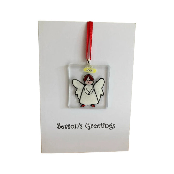 Lisslune | Handmade Christmas card ornaments