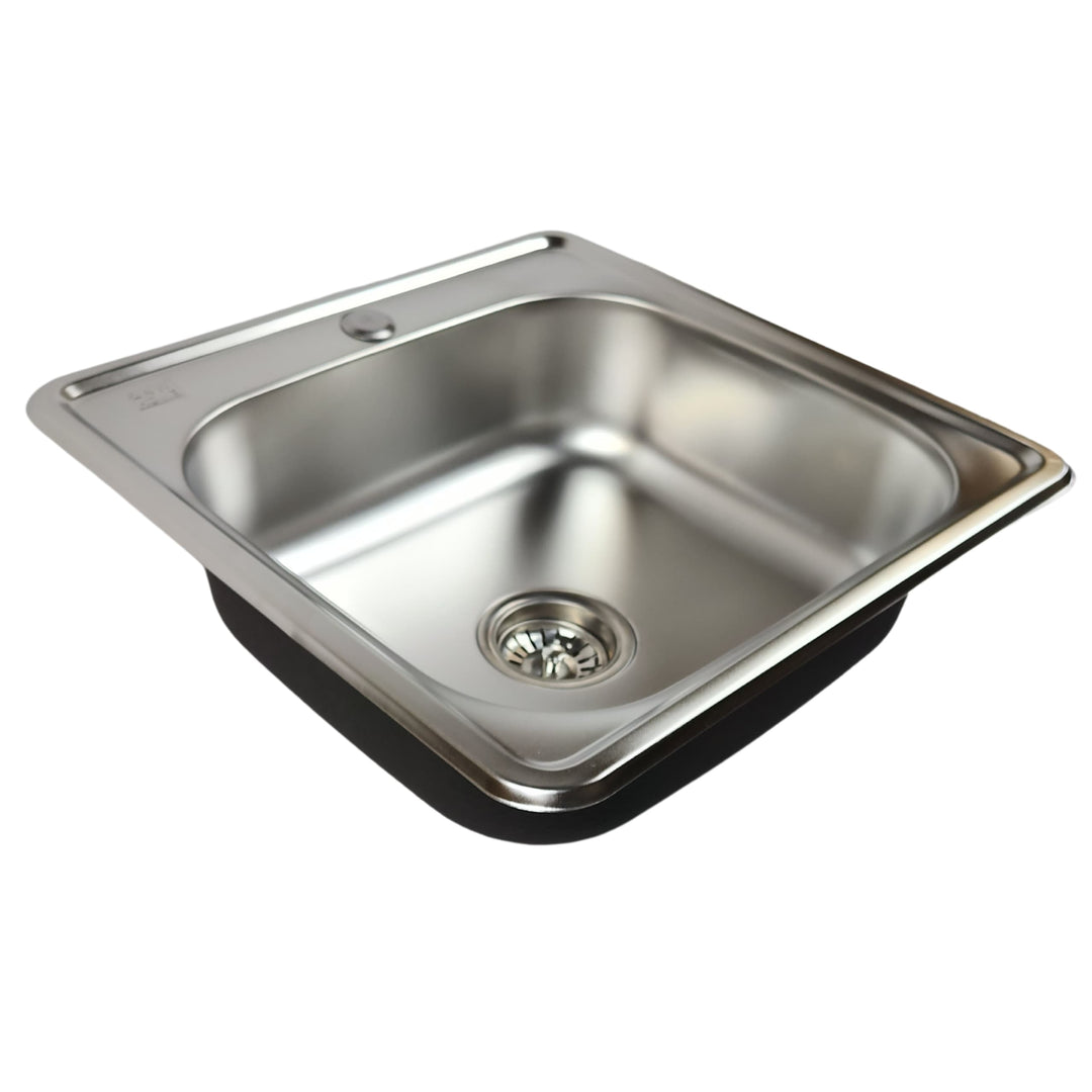 Lisslune | Stainless Steel Sink Satin 48x48x16 cm