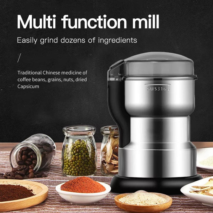 Lisslune | 400W Stainless Electric Coffee Spice Grinder