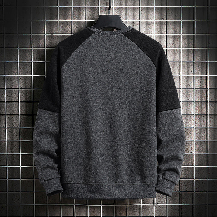 Men's sporty sweatshirt with unique design Lisslune
