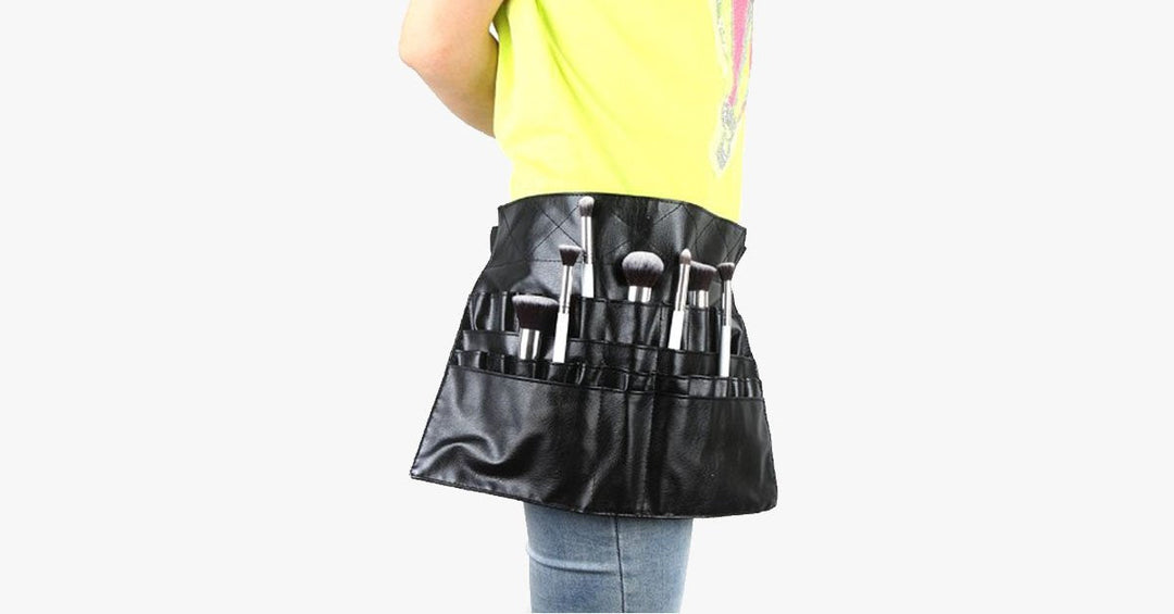 Lisslune | Handy Cosmetic Makeup Brush Apron – Get a professional touch in your salon