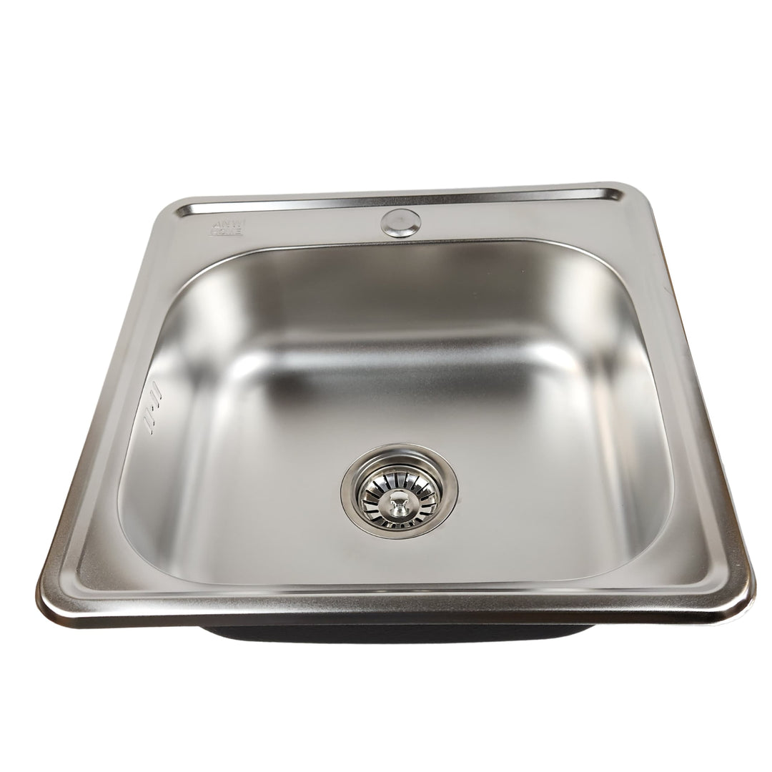 Lisslune | Stainless Steel Sink Satin 48x48x16 cm