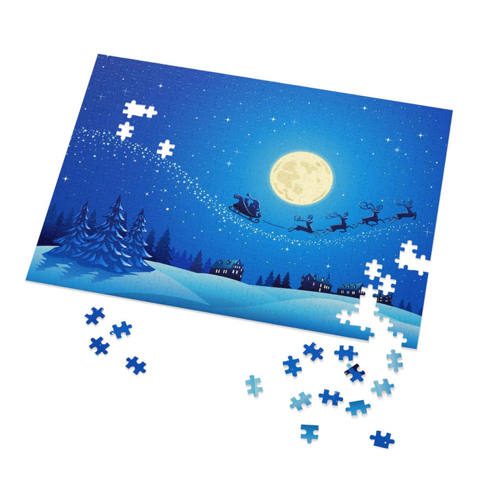 Lisslune | Customizable Family Puzzle Set in Stylish Metal Box - Made in the USA for Quality Time