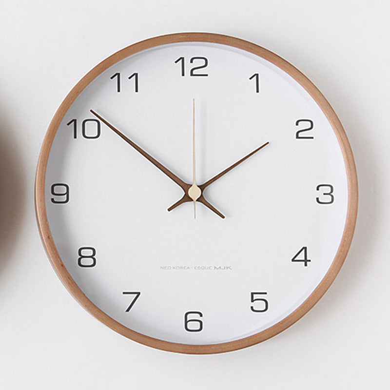 Lisslune | TimberClassic Elegant Wall Clock – Classic & Modern Touch