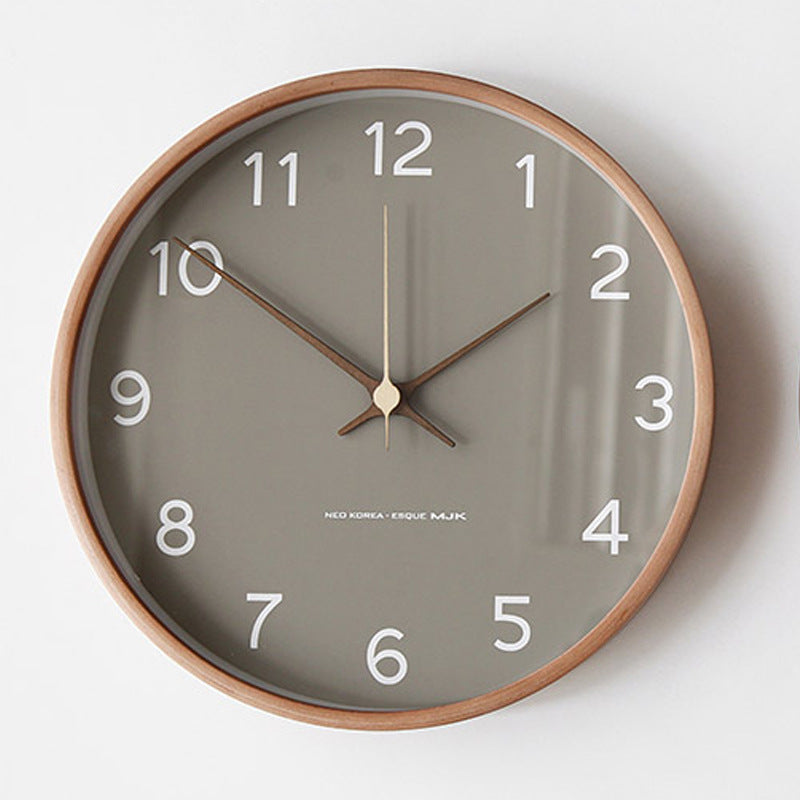 Lisslune | TimberClassic Elegant Wall Clock – Classic & Modern Touch