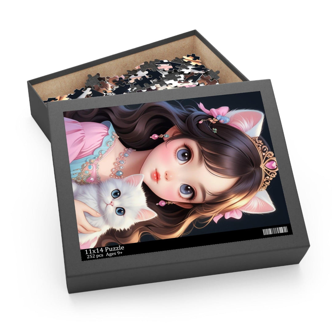 Lisslune | Opulent Feline Puzzle Set - Handmade Elegance for Discerning Puzzle Enthusiasts
