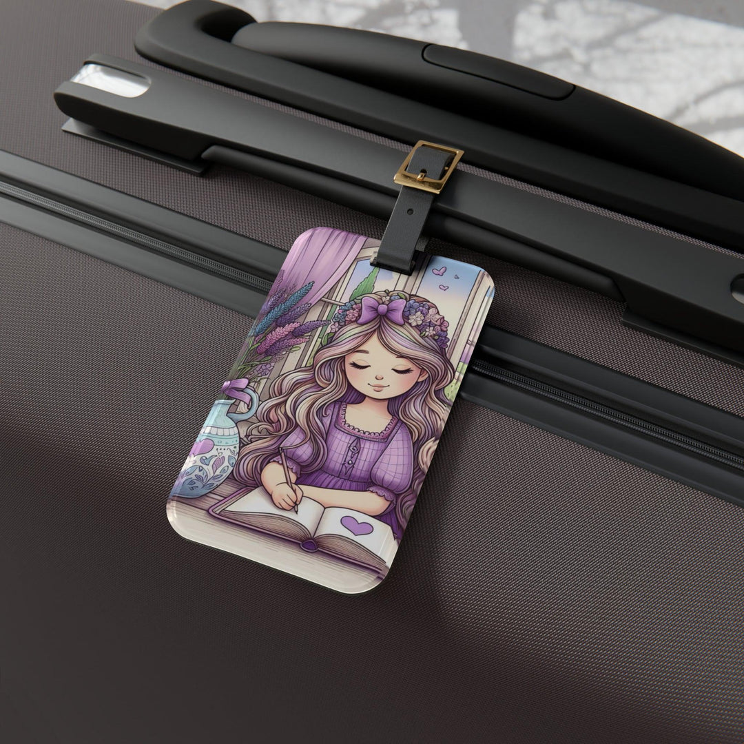 Lisslune | Personalized Premium Acrylic Luggage Tag Collection by Maison d'Elite: Travel with Elegance