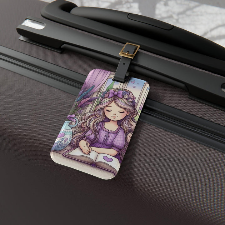 Lisslune | Personalized Premium Acrylic Luggage Tag Collection by Maison d'Elite: Travel with Elegance