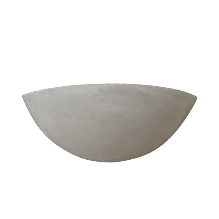 Lisslune | Cement Bowl/Cylinder Shade Wall Lighting Modern Style 1 Light Bathroom Wall Light Fixture in Gray
