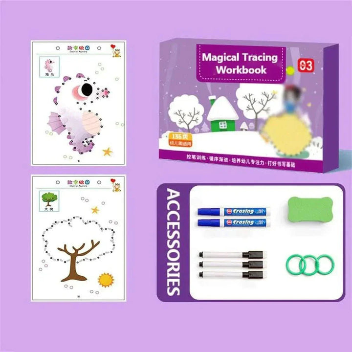 Lisslune | InkyPlay Learning Pad – Reusable learning pad for creative writing without a screen