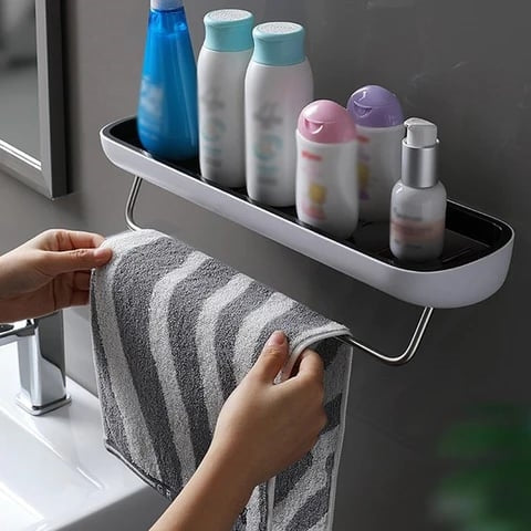 Lisslune | Best Gift - No-Drill Bathroom Storage Shelf