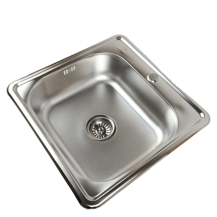 Lisslune | Stainless Steel Sink Satin 48x48x16 cm