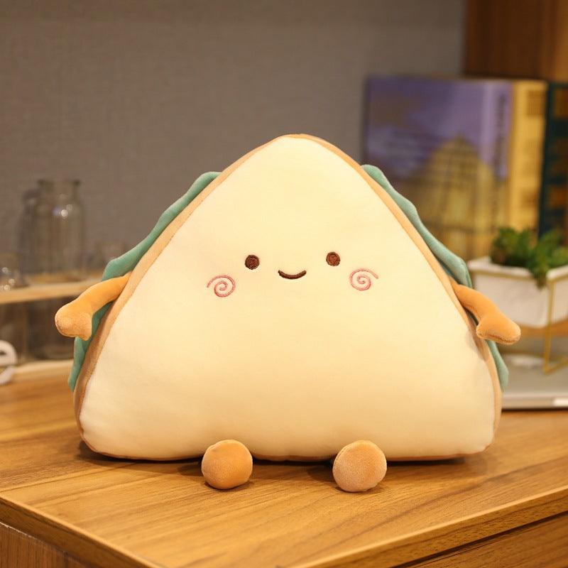 Lisslune | Wonderful Plush Expression Cushion: Charming Room Decor Accent