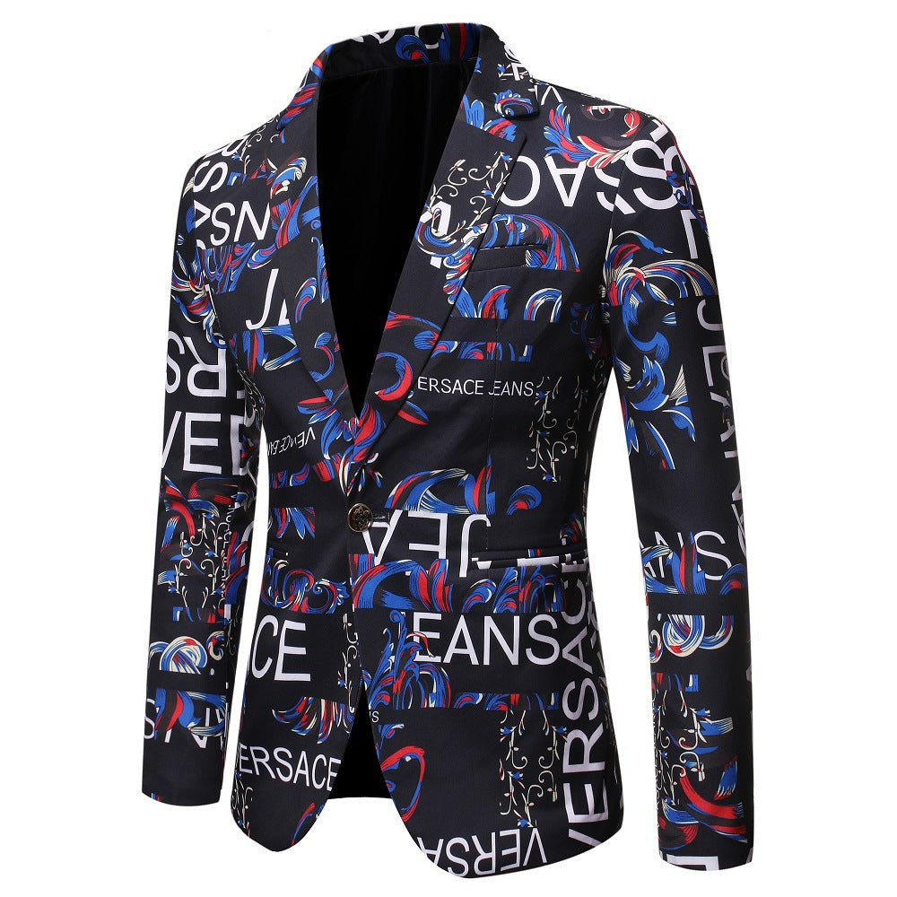 Men's stylish blazer with eye-catching design Lisslune