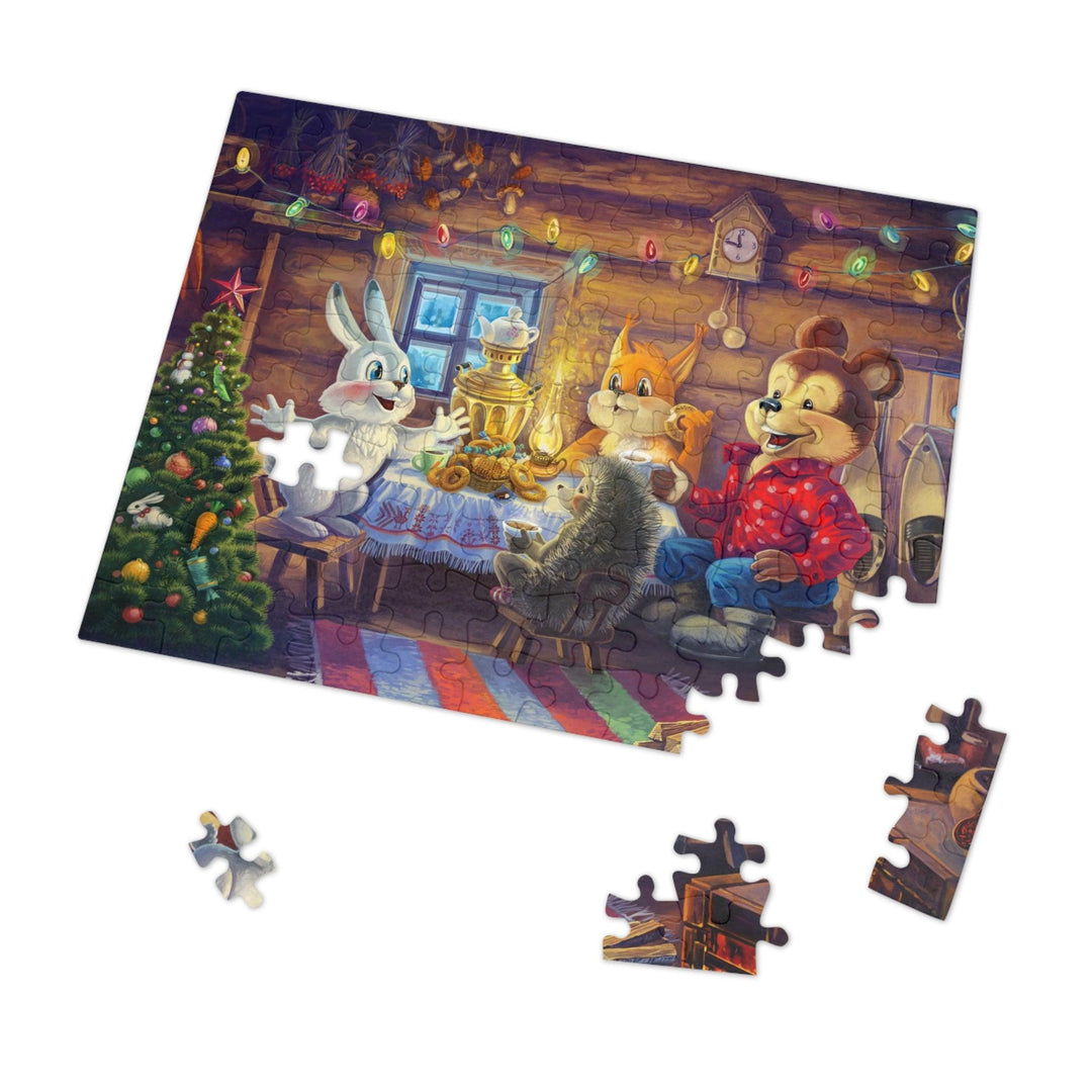 Lisslune | Holiday Cheer Jigsaw Puzzle - Premium Family Fun