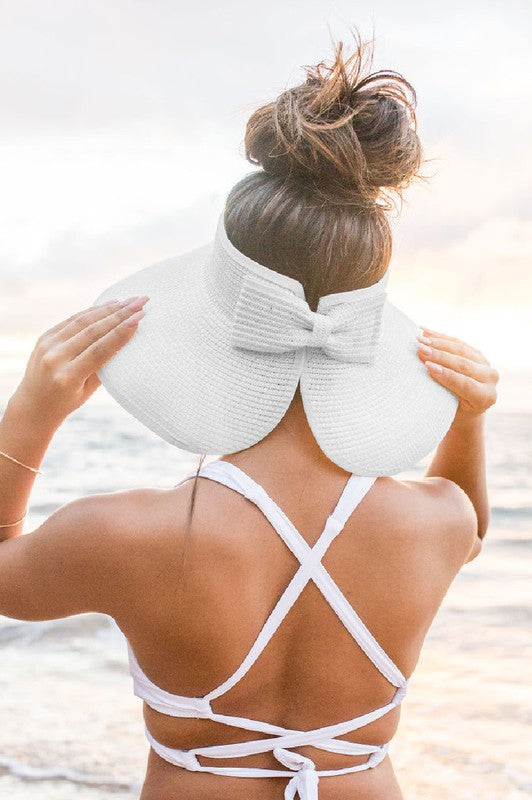 Lisslune | Foldable Wide Brim Bow Visor