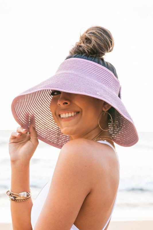 Lisslune | Foldable Wide Brim Bow Visor