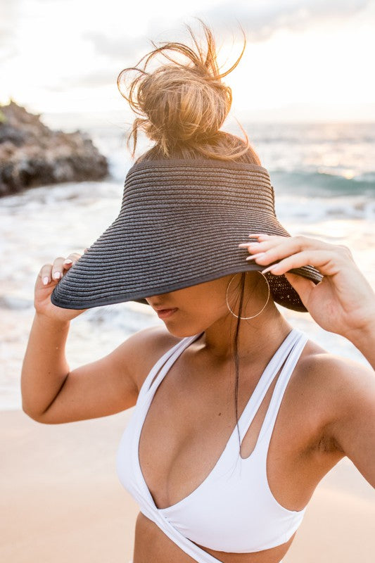 Lisslune | Foldable Wide Brim Bow Visor