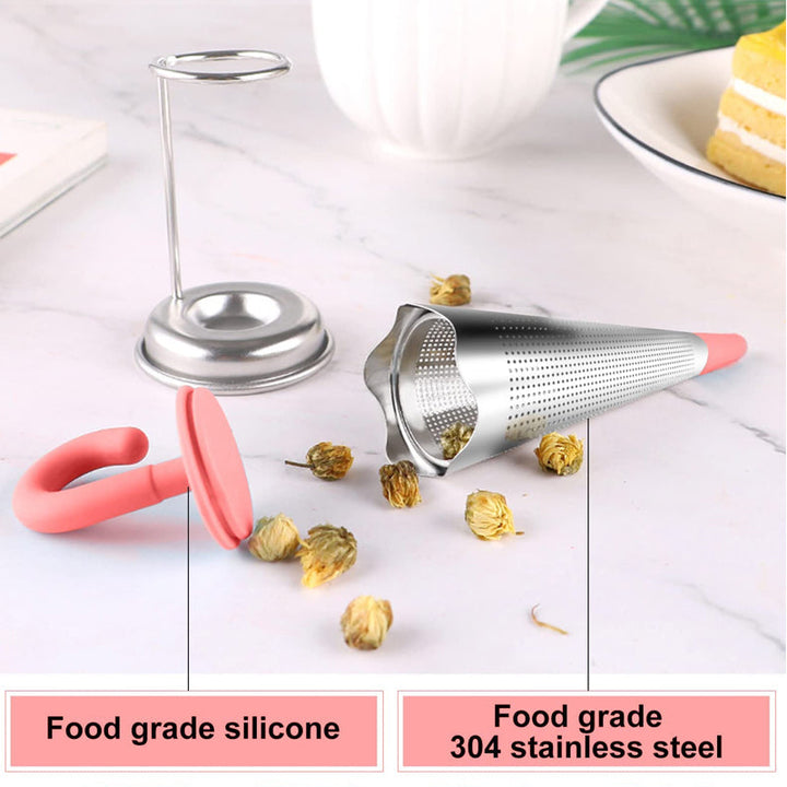 Lisslune | Stainless Steel Tea Infuser Umbrella
