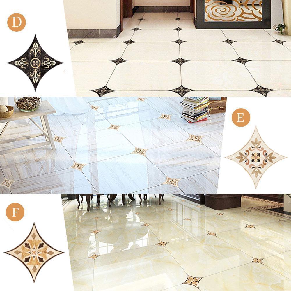Lisslune | Non-slip Diagonal Tiles Decorative Stickers