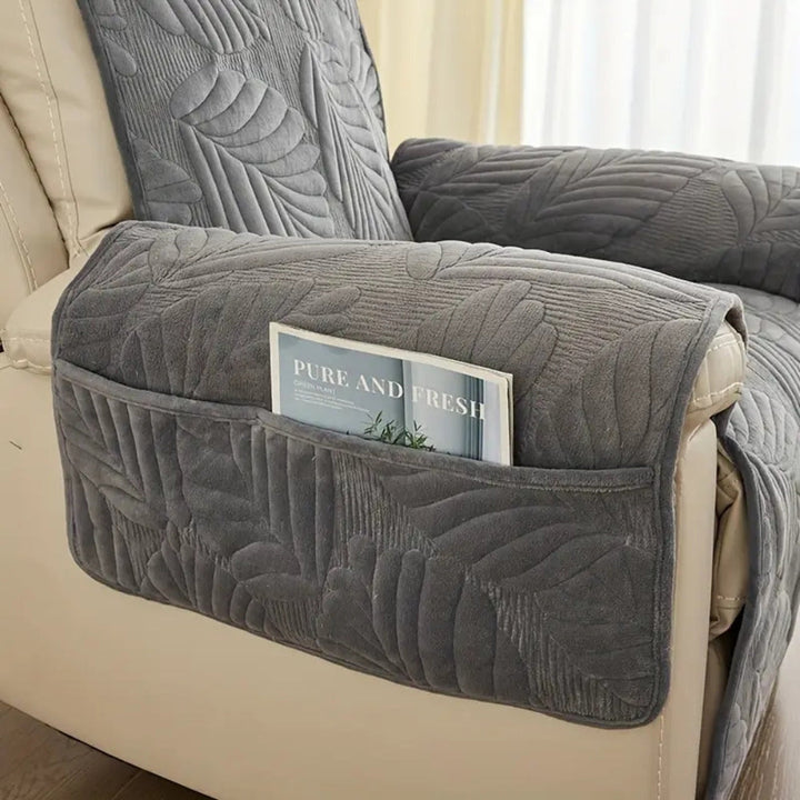 Lisslune | Verdant Leaf Pattern Recliner Cover