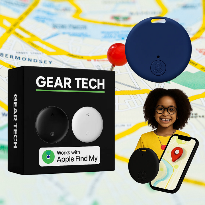 Lisslune | GPS Tracker for Children | Real-Time Tracking, Waterproof & Long Battery Life for Peace of Mind