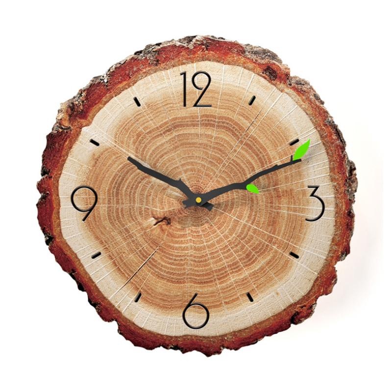 Lisslune | Wooden Annual Rings Wall Clock