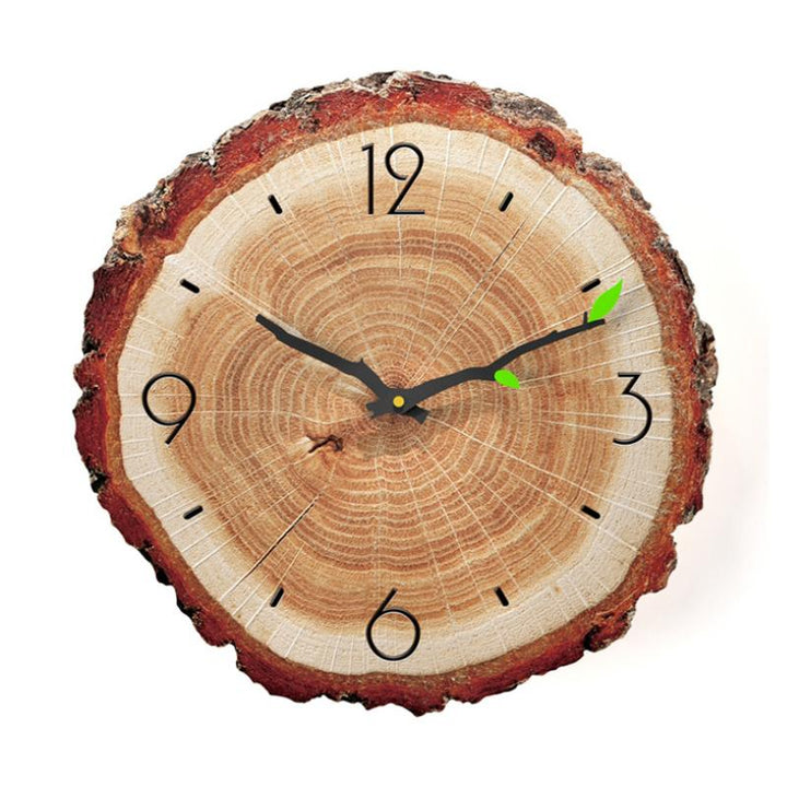 Lisslune | Wooden Annual Rings Wall Clock