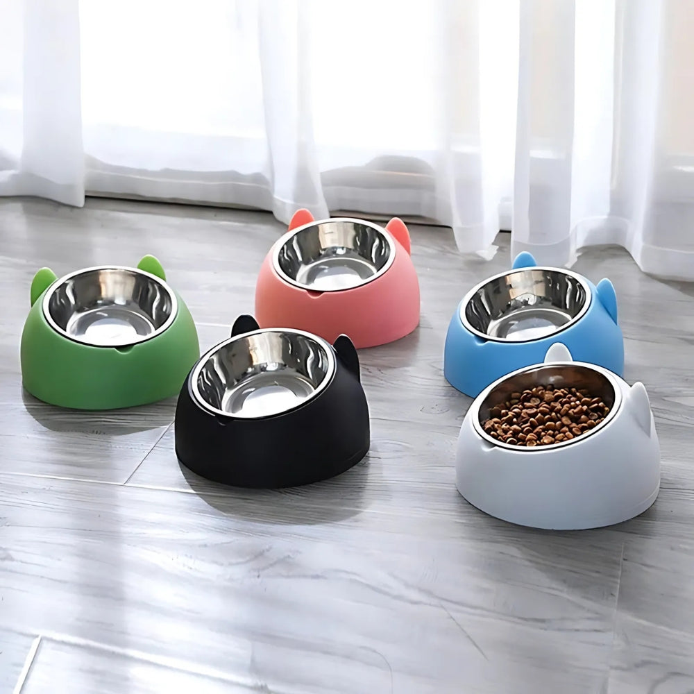 Lisslune | PurrfectAngle Pet Feeding Bowl