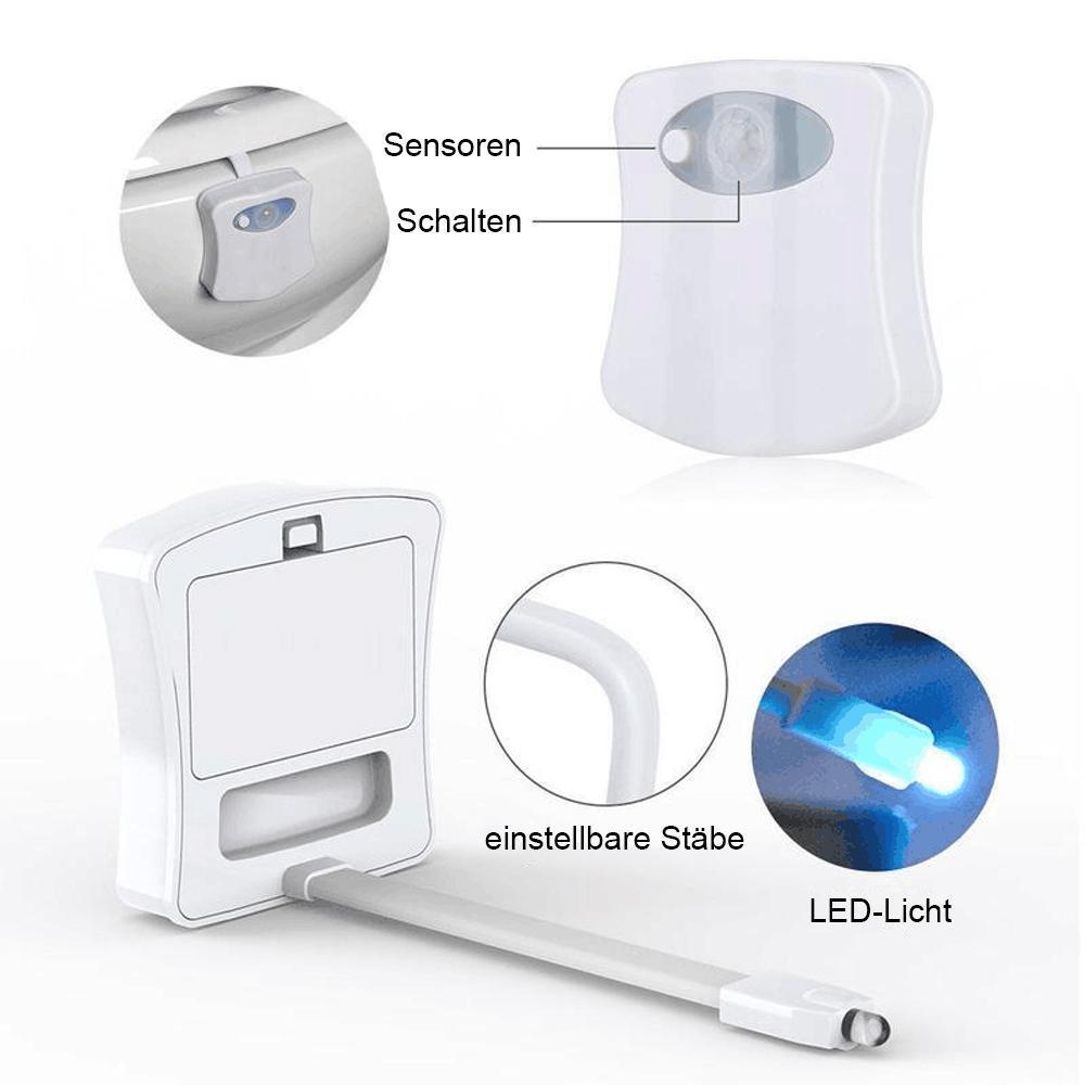 Lisslune | 16 Colors LED Toilet Night Light--Upgrade UV Sterilization