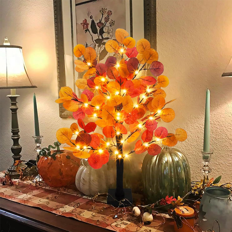 Lisslune | Atmospheric Light Tree with Red Birds – Flexible LED Decoration Tree