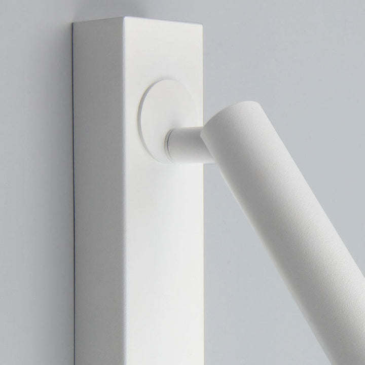 Lisslune | LumeFocus Rectangular LED Wall Light | Adjustable Angle | Minimalist Design | Reading Lamp | Warm Light