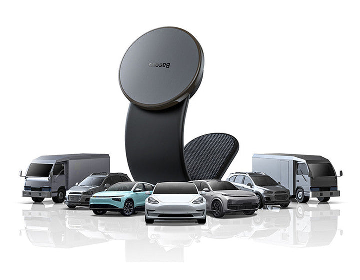 Lisslune | Car-mounted Magnetic Foldable Wireless Phone Holder