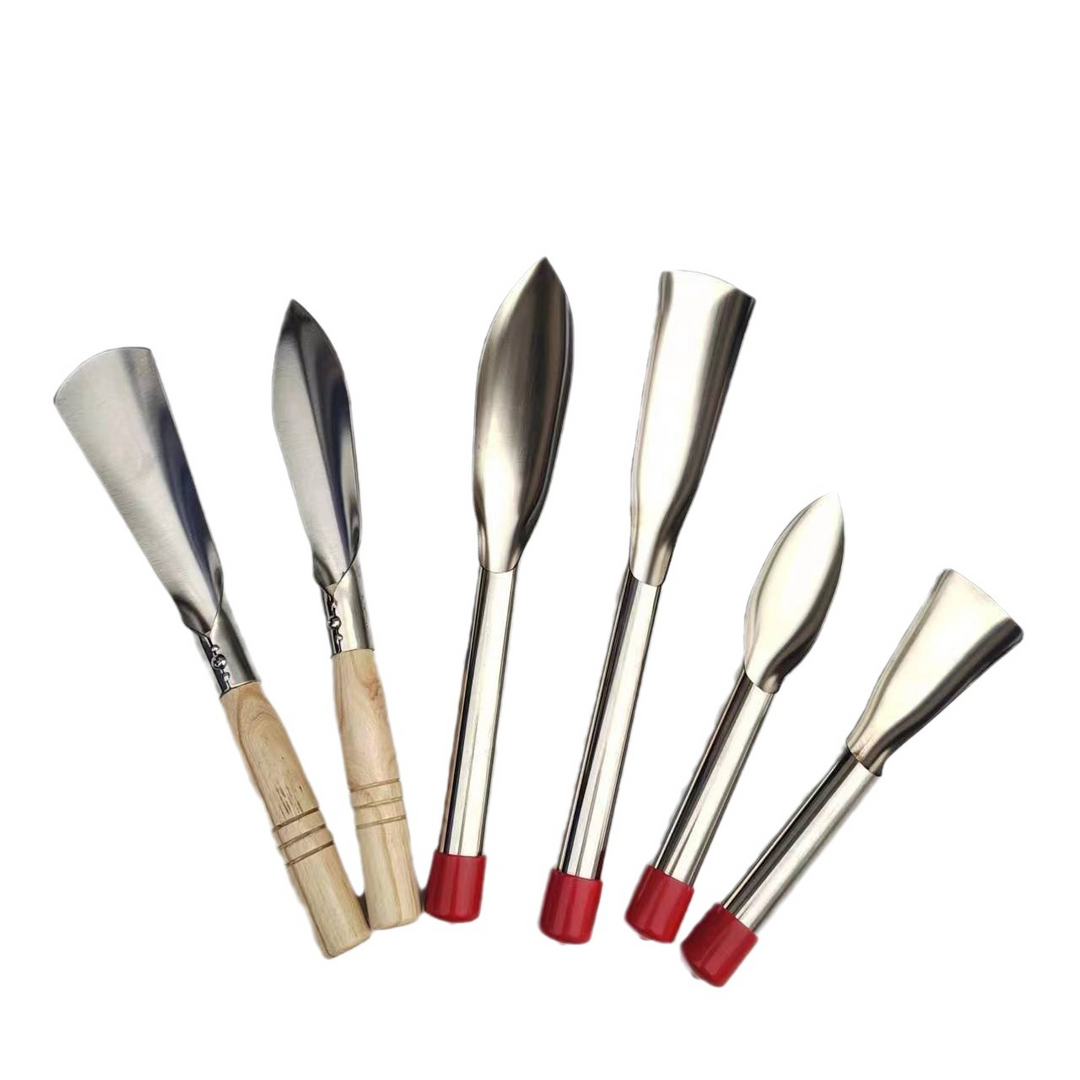 Lisslune | Stainless Steel Weeding Tool and Trowel – Garden Tools with Wooden Handles