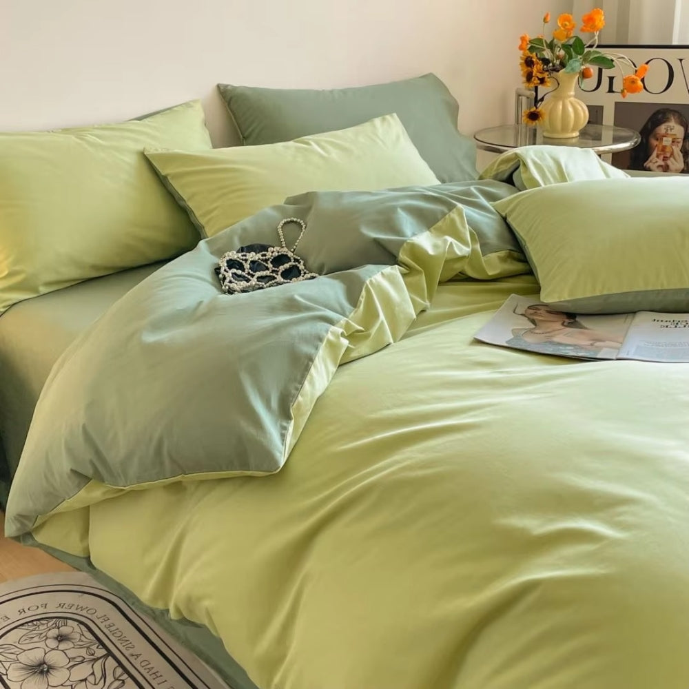 Lisslune | Lustova Cotton Duvet Cover | 3pcs Set