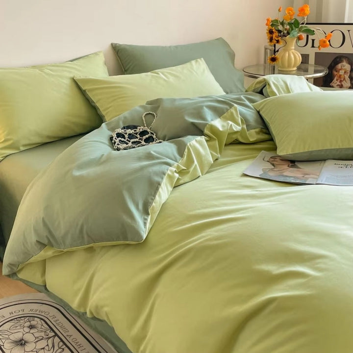 Lisslune | Lustova Cotton Duvet Cover | 3pcs Set
