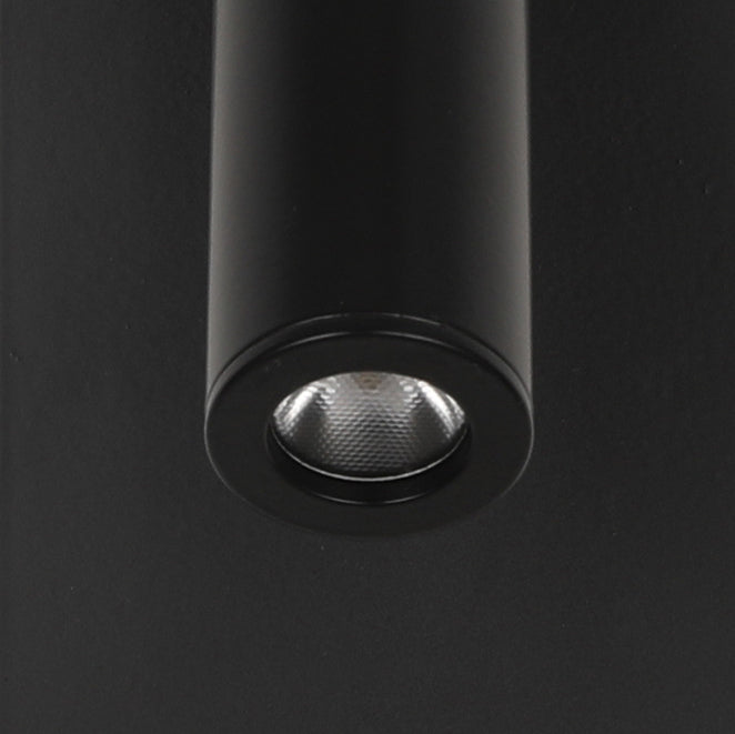 Lisslune | Modern Minimalistic Rectangular Round Iron Aluminum LED Wall Lamp For Bedroom