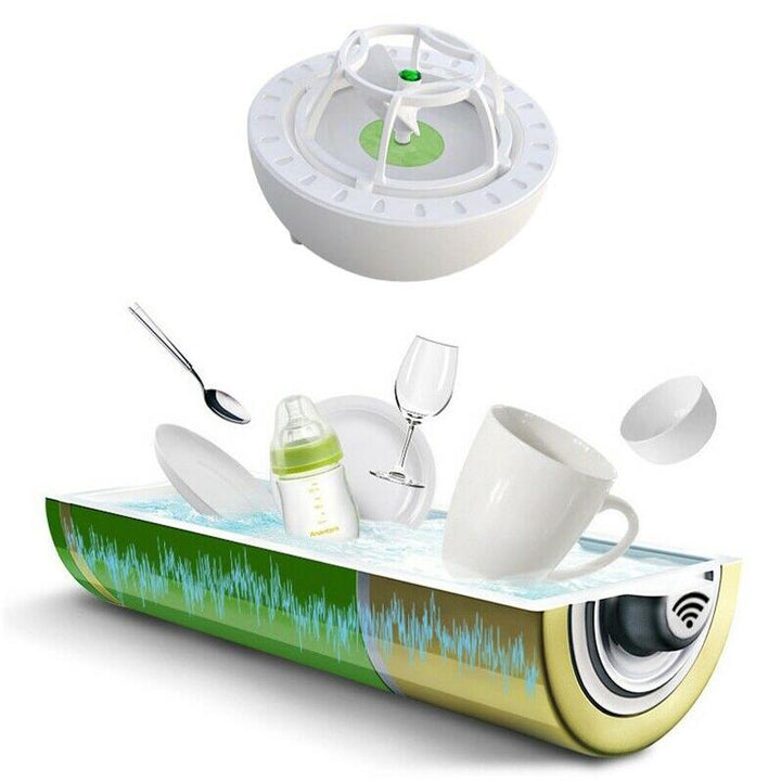 Lisslune | Ultrasonic Portable Dishwasher And Laundry Piece