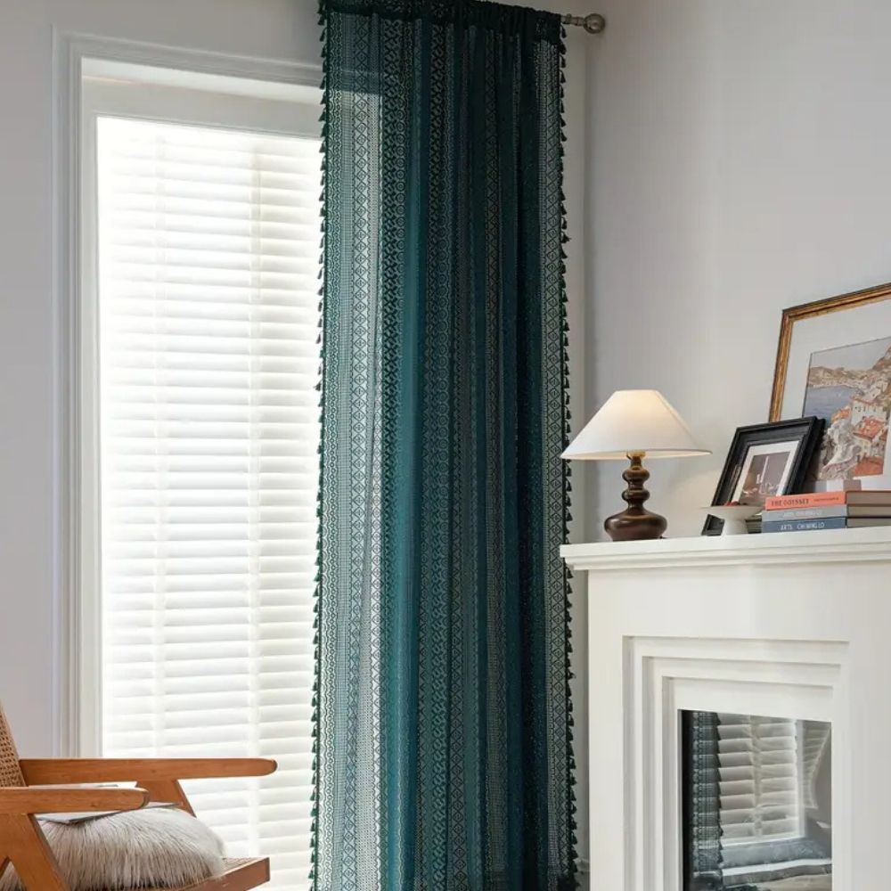Lisslune | Lumine Crochet Tassel Curtain