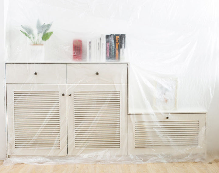 Lisslune | Multi-purpose Clear Plastic Anti-dust Cover, Durable & Waterproof, for Sofa, Closet, Couch, Table & More