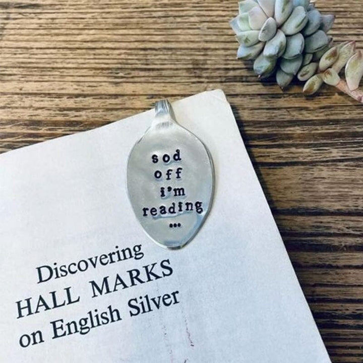 Lisslune | Funny Spoon Bookmark - perfect gift for a bookworm