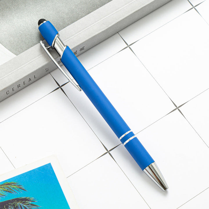 Lisslune | Metal Print Aluminum Ballpoint Pen, 8 Pieces