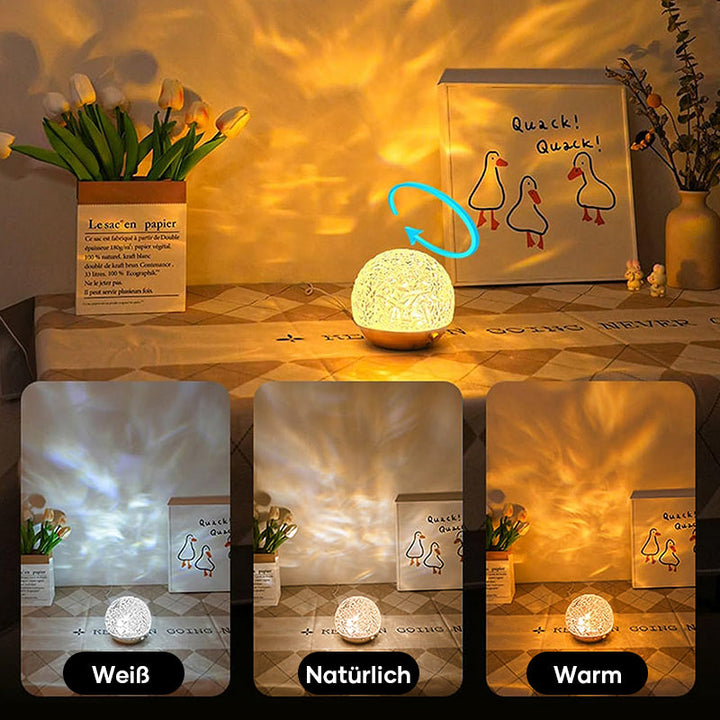 Lisslune | Water wave dynamic projection atmosphere lamp