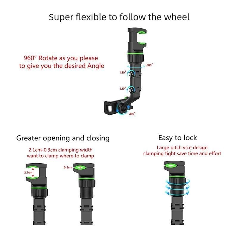 Lisslune | MULTI-FUNCTIONAL ADJUSTABLE 360° UNIVERSAL MOUNT