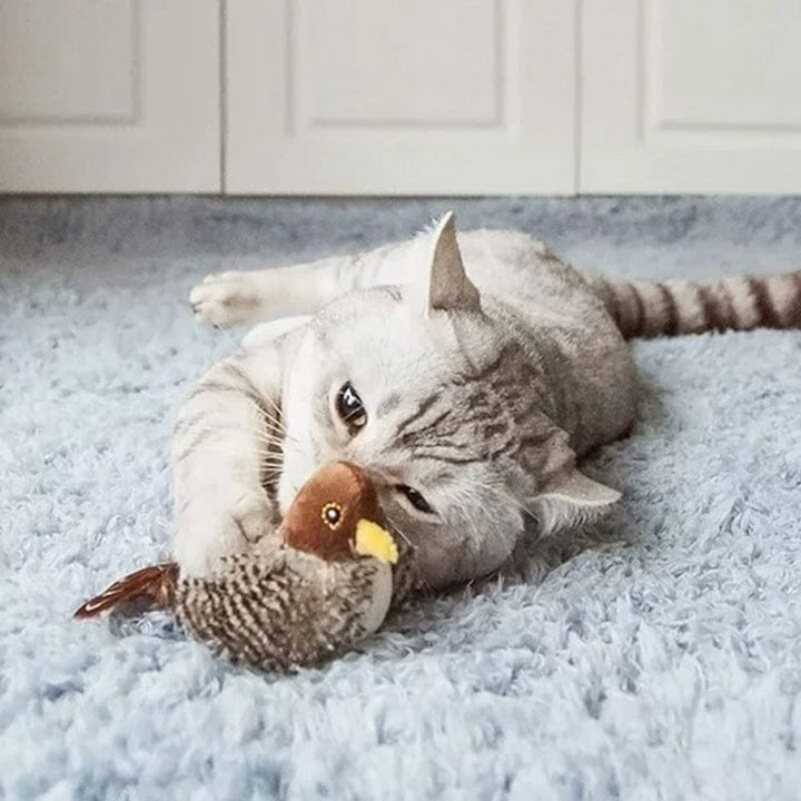 Lisslune | Cat toy - Simulated chirping bird