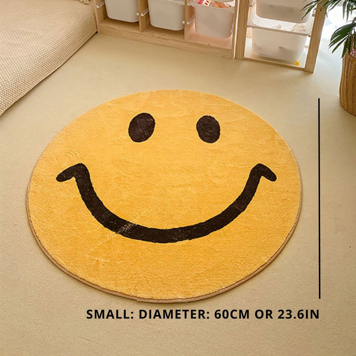 Lisslune | Smiley Face Rug