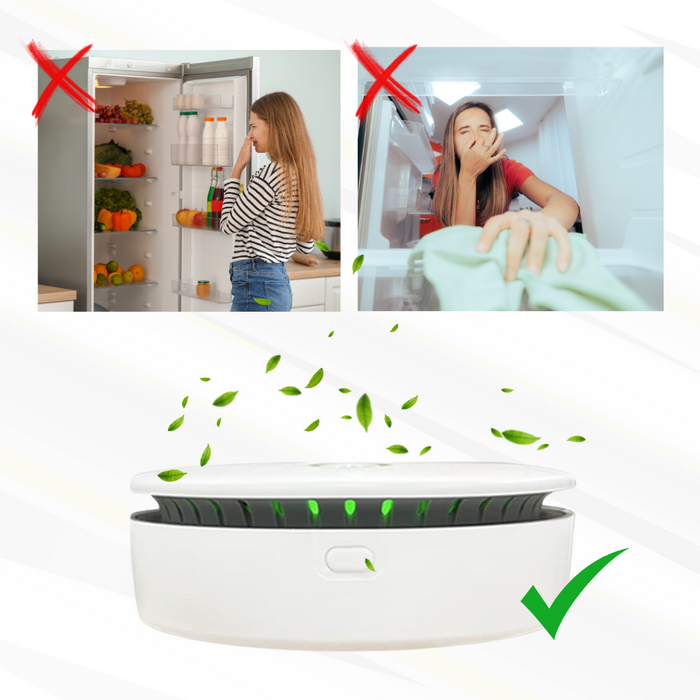 Lisslune | FreshAir Ozone Odour Eliminator – Portable Air Purifier for Smoke, Pet Smells & Household Odours